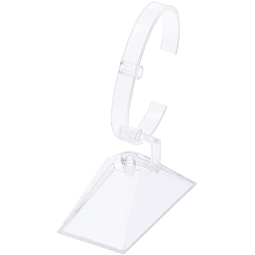 Clear Plastic Vertical or Horizontal Watch Display Stand 1