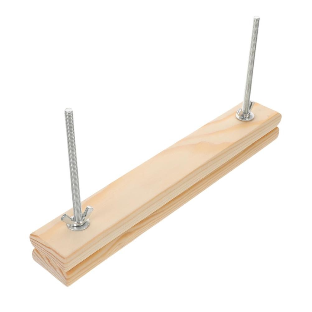 Solid Wood Book Press Bookbinding Tools and Supplies Rebinding Kit