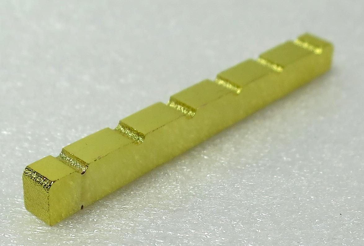 Fender® Brass Inset Slotted Nut Custom Shop NEW Free USA Ship DragonMountain