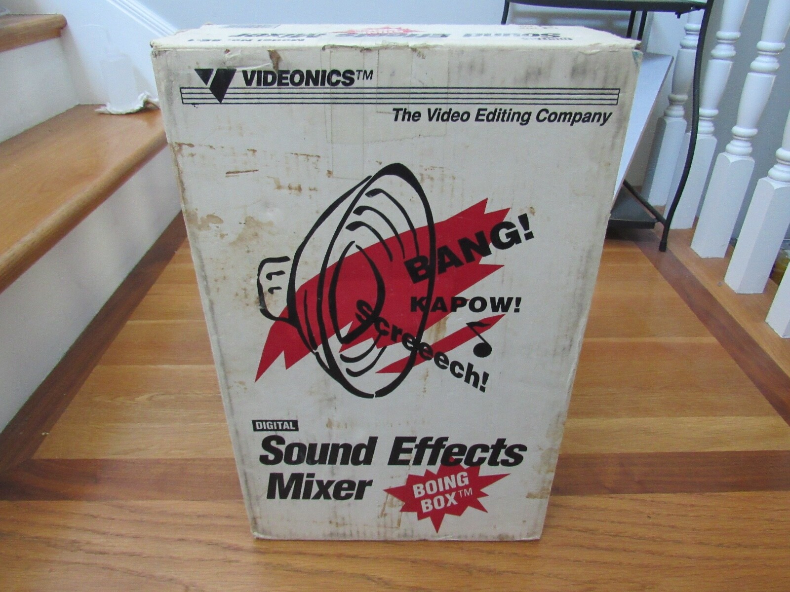 NEW IN BOX NEVER USED! Videonics SE-1 Sound Effects Mixer Boing Box COMPLETE