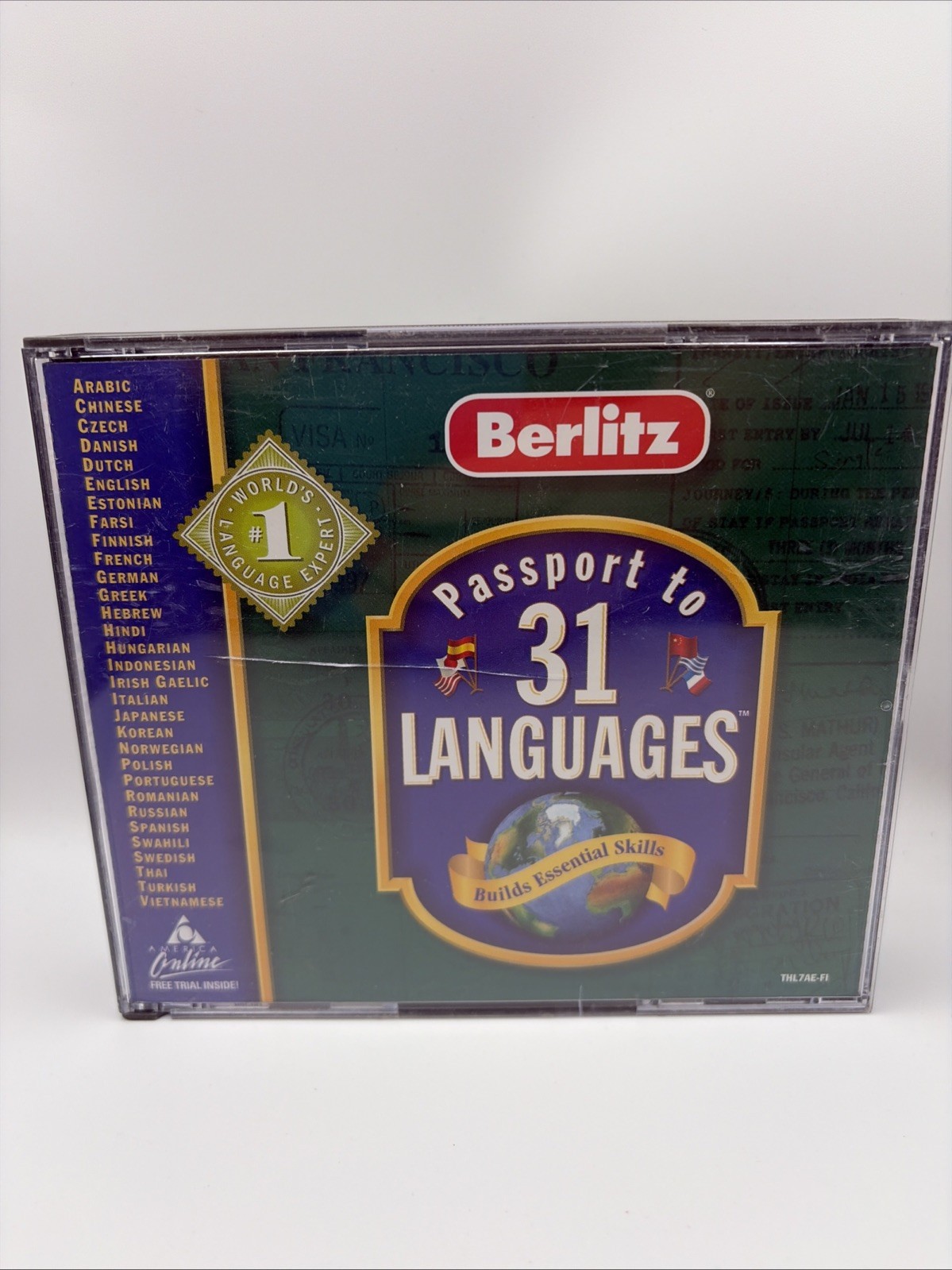 Berlitz Passport to 31 Languages PC CD-Rom Learning Software