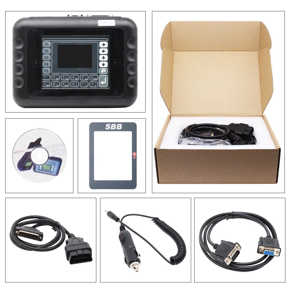 SBB V46.02 Universal Key Programmer Immobilizer Set For Multi Brands Car Keys