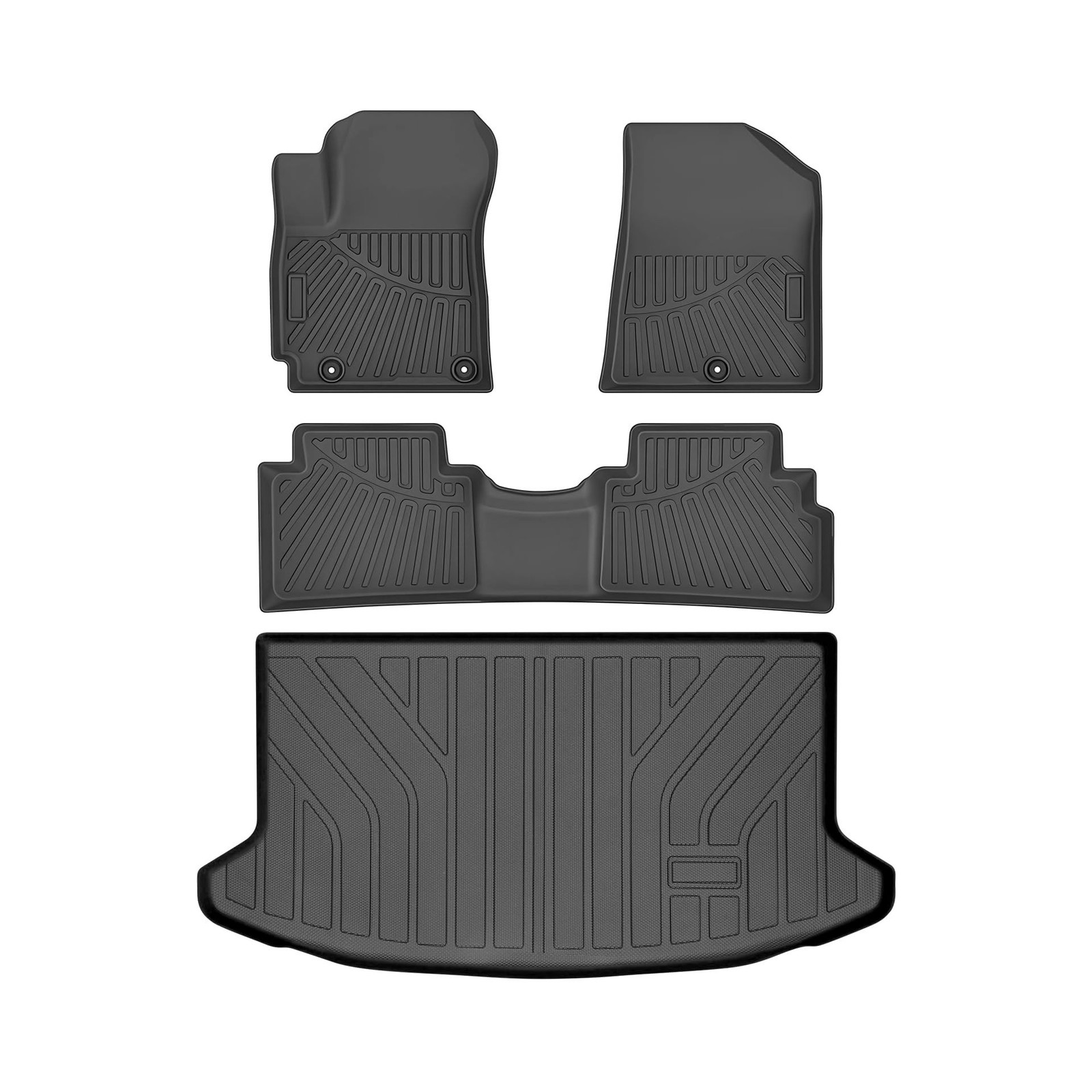 Cartist Floor Mats and Cargo Liner Fit for Kia Soul 2020-2025 2026 All Weathe...
