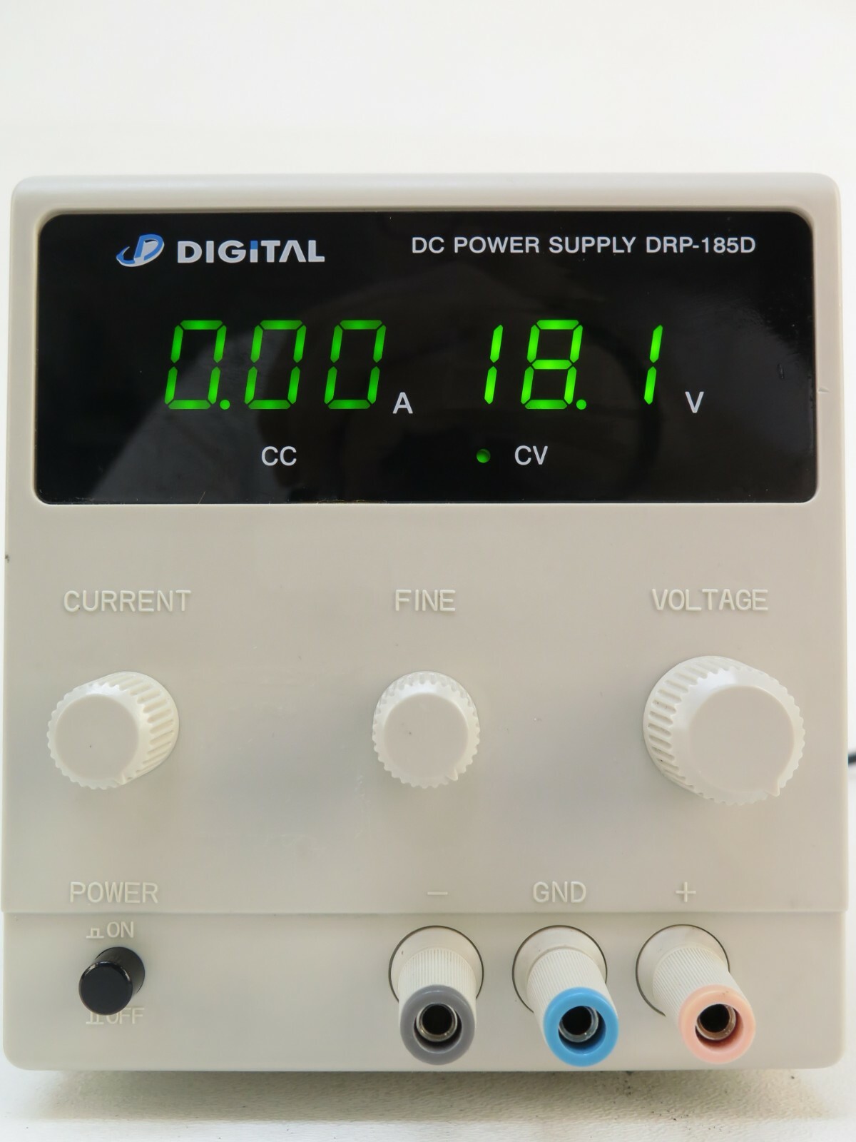 DIGITAL Electronics DRP-185D DC Power Supply 0-18V, 0-5A