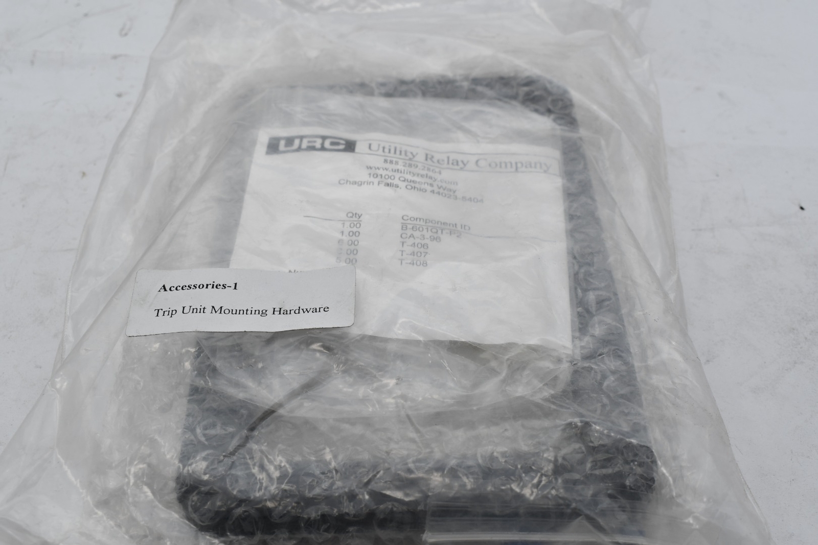 NEW Utility Relay Company ASM-0000007461 Trip Unit Mounting Hardware