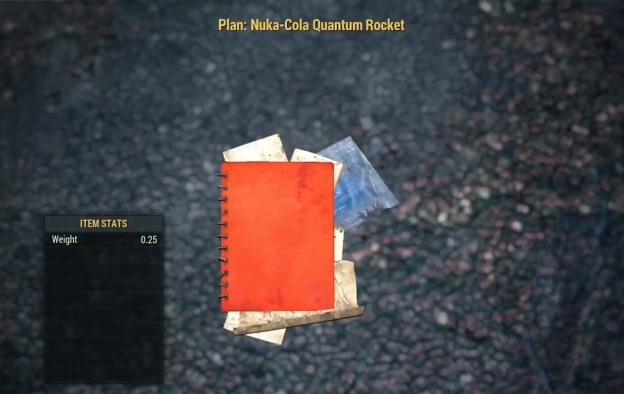 (Xbox) Nuka-Cola Quantum Rocket Plan