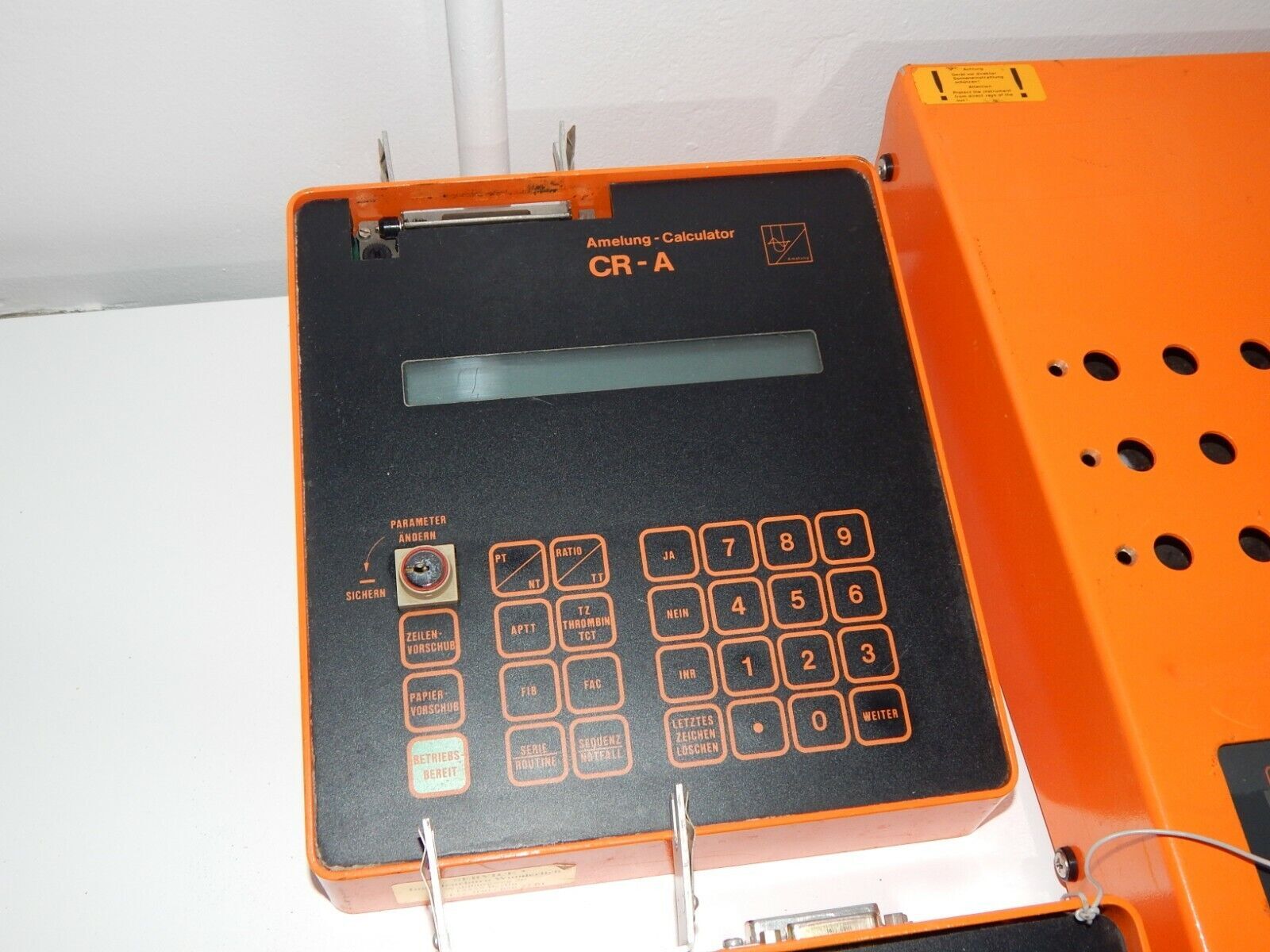 AMELUNG Coagulometer 410 A 4B + KC 4 A + 2x Calculator CR-A