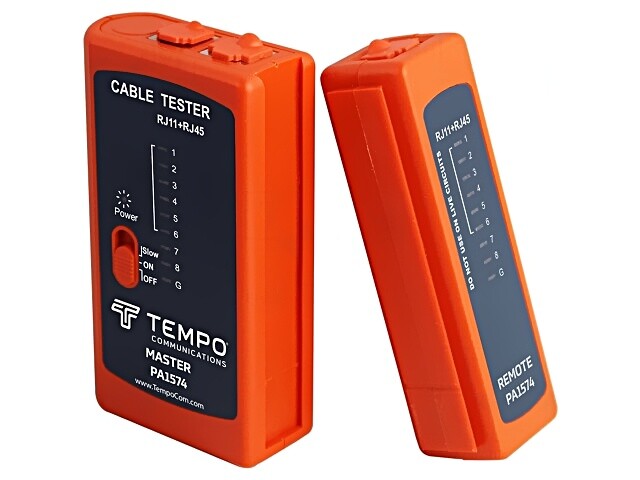 PA1574 Tester: Wiring RJ11,RJ12,RJ45 Assortment: Case 52046967 TEMPO