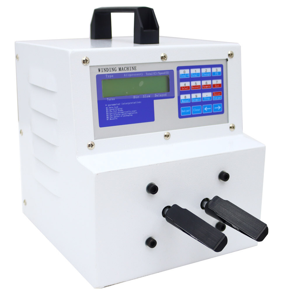 110V Double Station Automatic High Speed Wire Twister Stranding Winding Machine