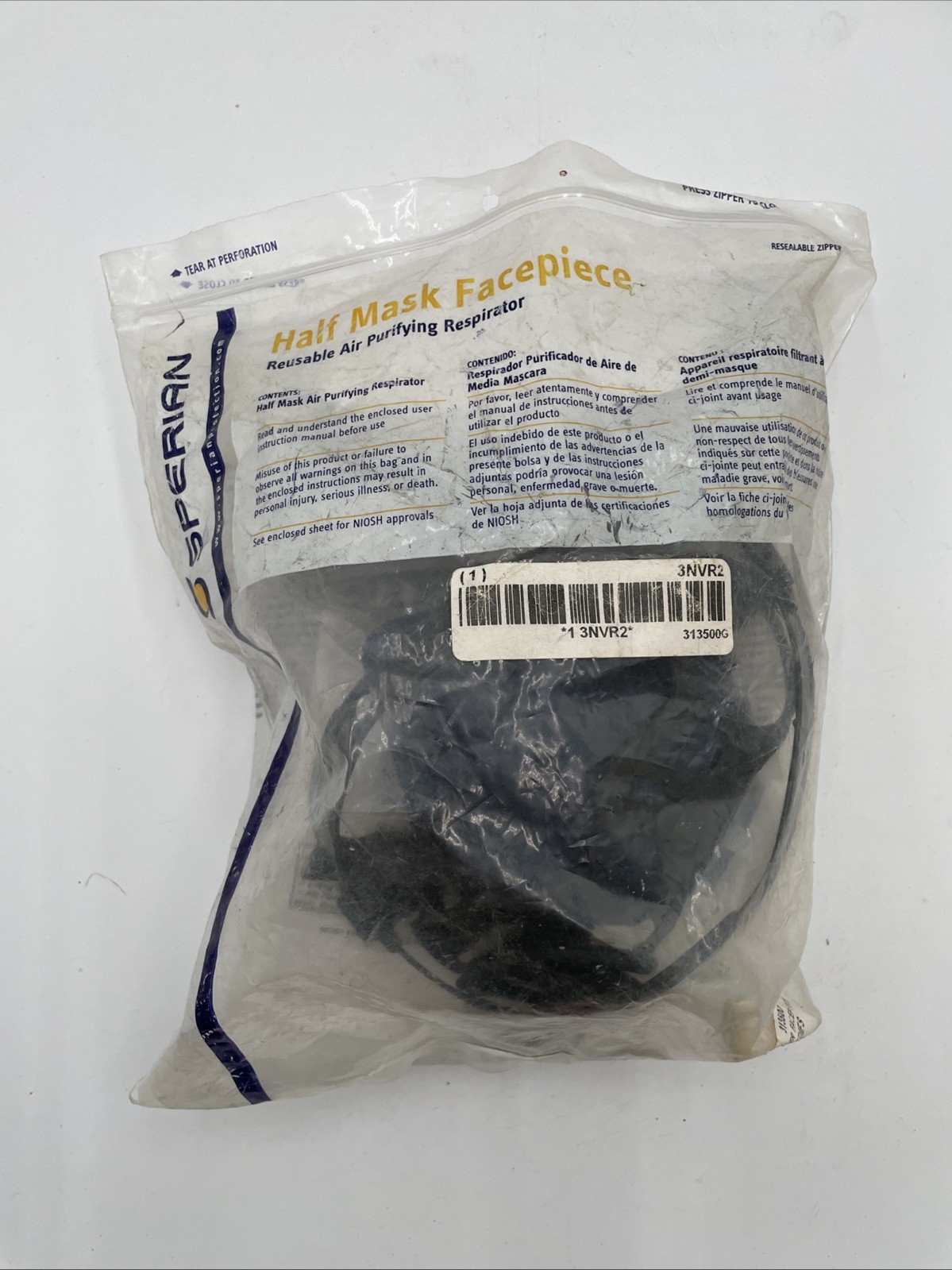 Sperian Half Mask Facepiece
