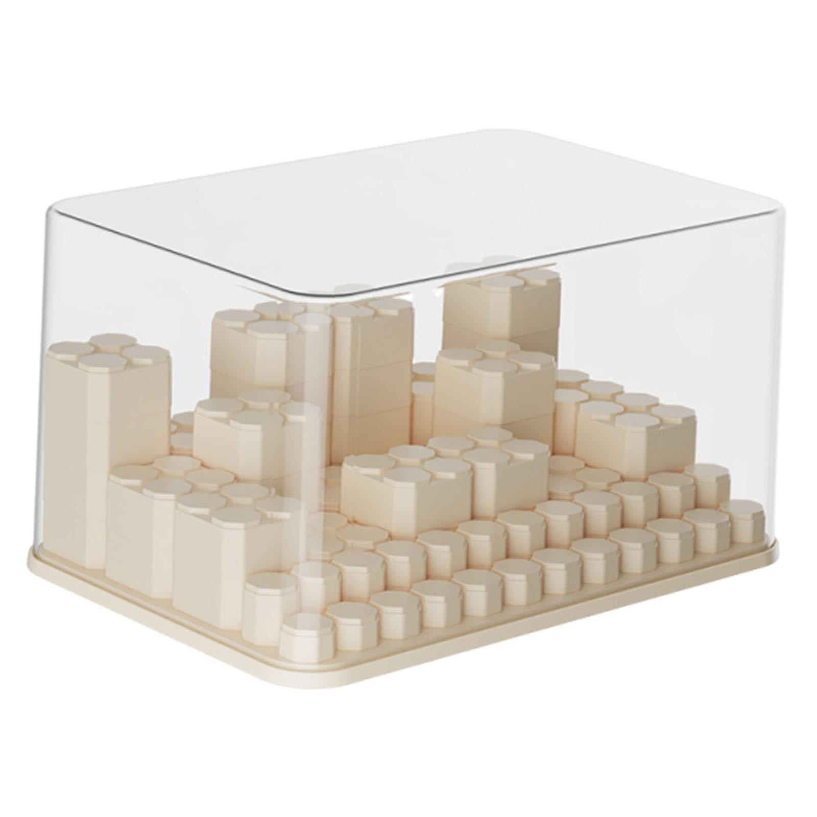 Mini Action Figures Display Case Action Figure Storage Organizer for Desks