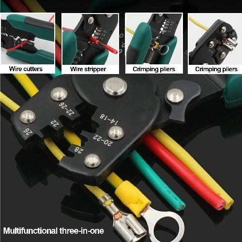 Insulated Wire Electrical Connectors Assortment Kit Ring Spade Butt Quick
