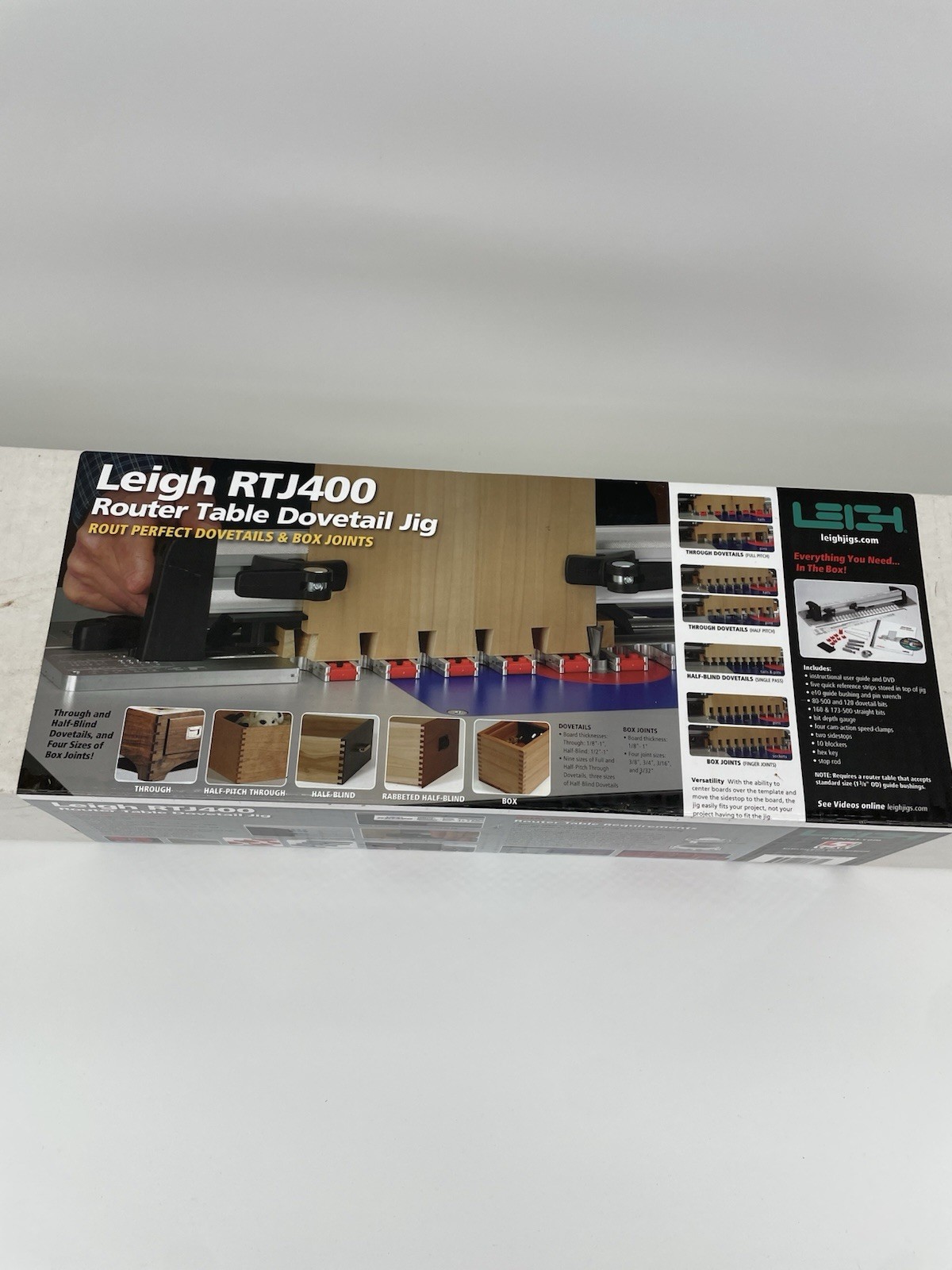 NEW Leigh RTJ 400 Router Table Dovetail Jig