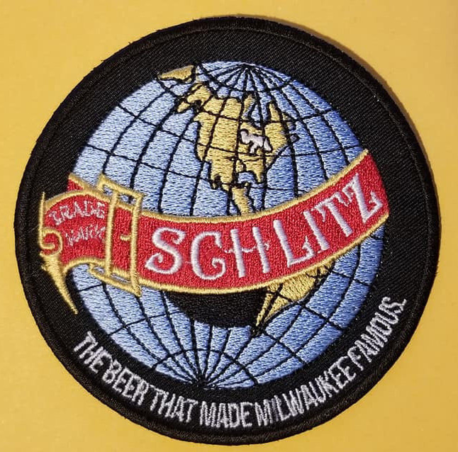 Schlitz beer Embroidered Patch * 3.5"