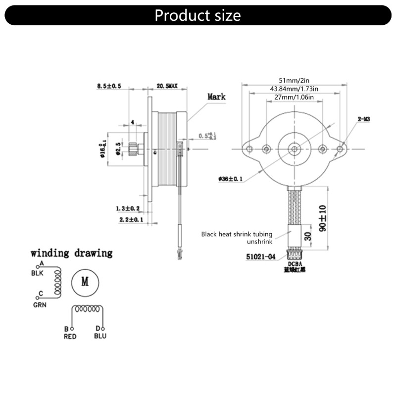 Fast Speed Extruder Motor for 3D Printer Engraving Machine 1.8deg Step Angle