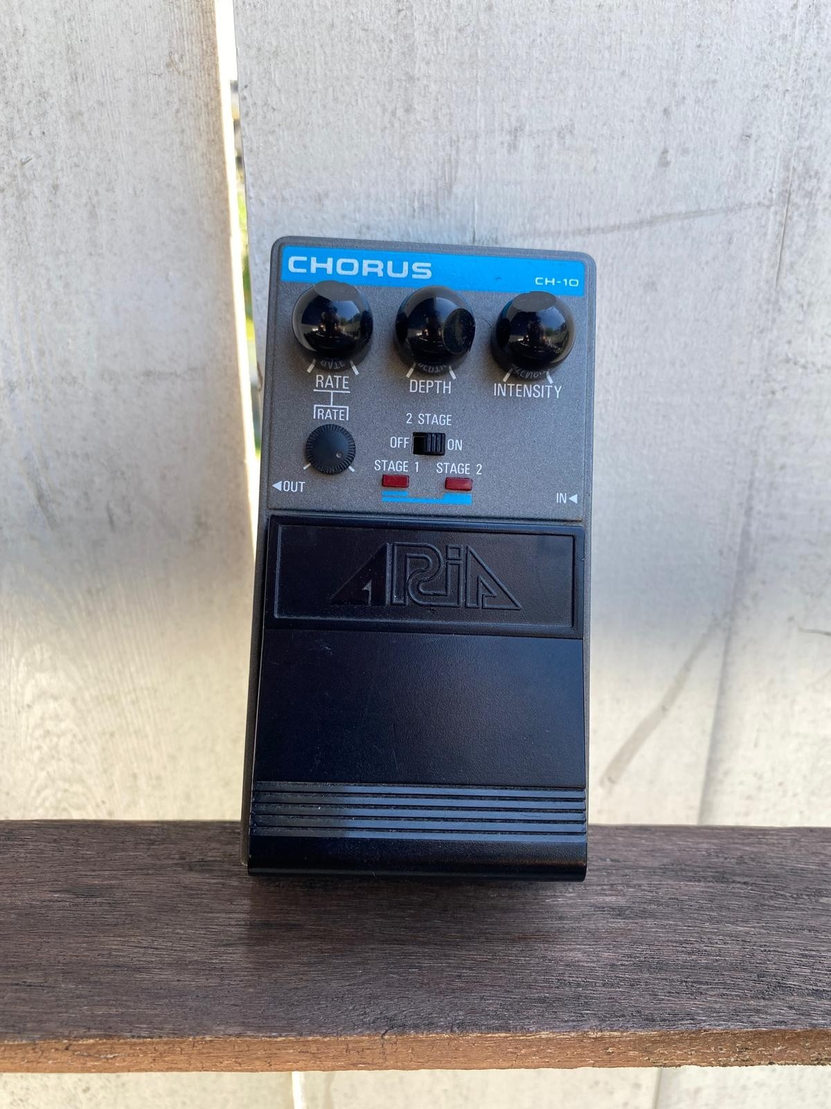 Aria CH-10 Two Stage Chorus Vintage Made in Japan Tested: Some Ground Noise