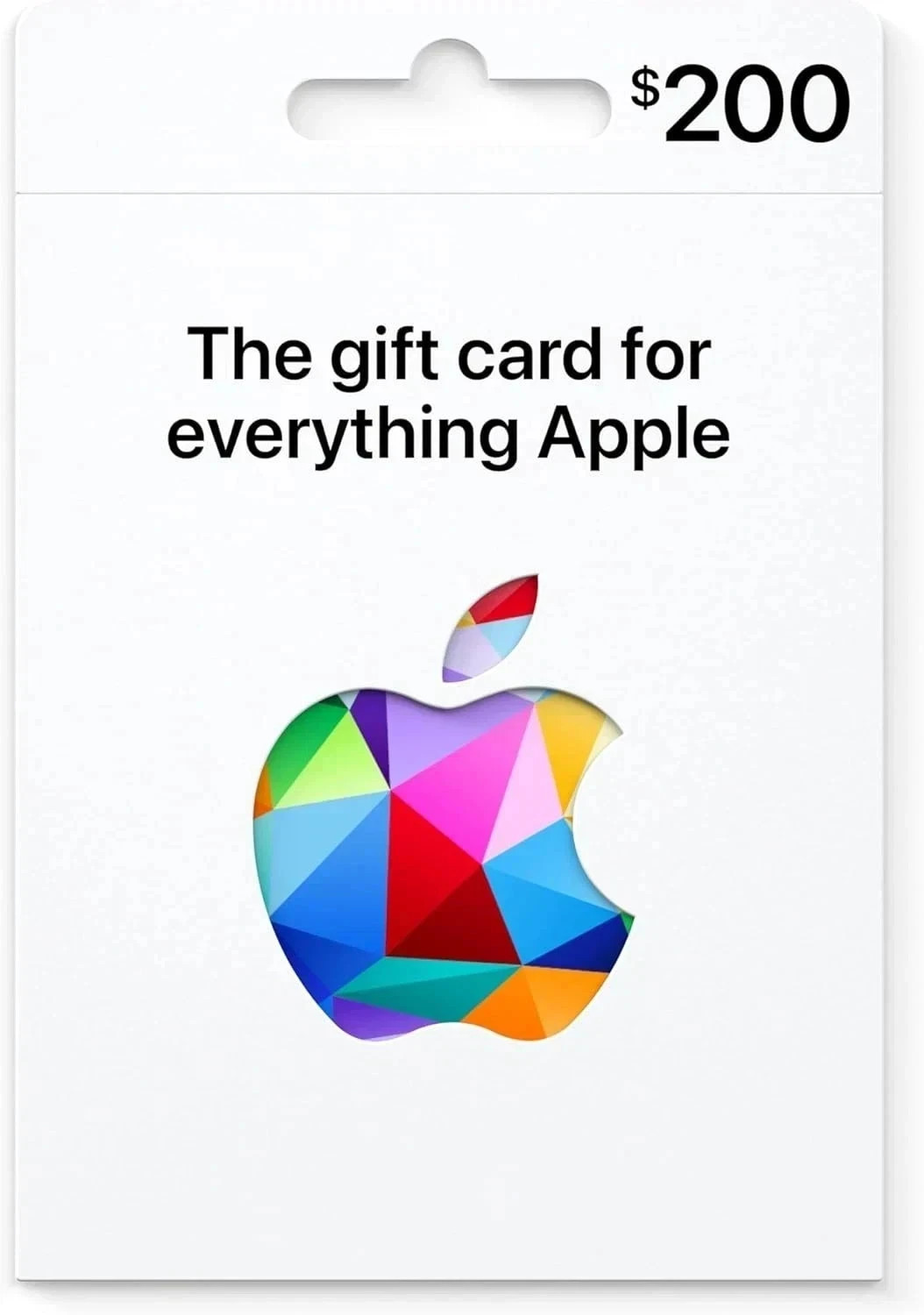 $200 Apple Gift Card App Store iTunes (Email Delivery)