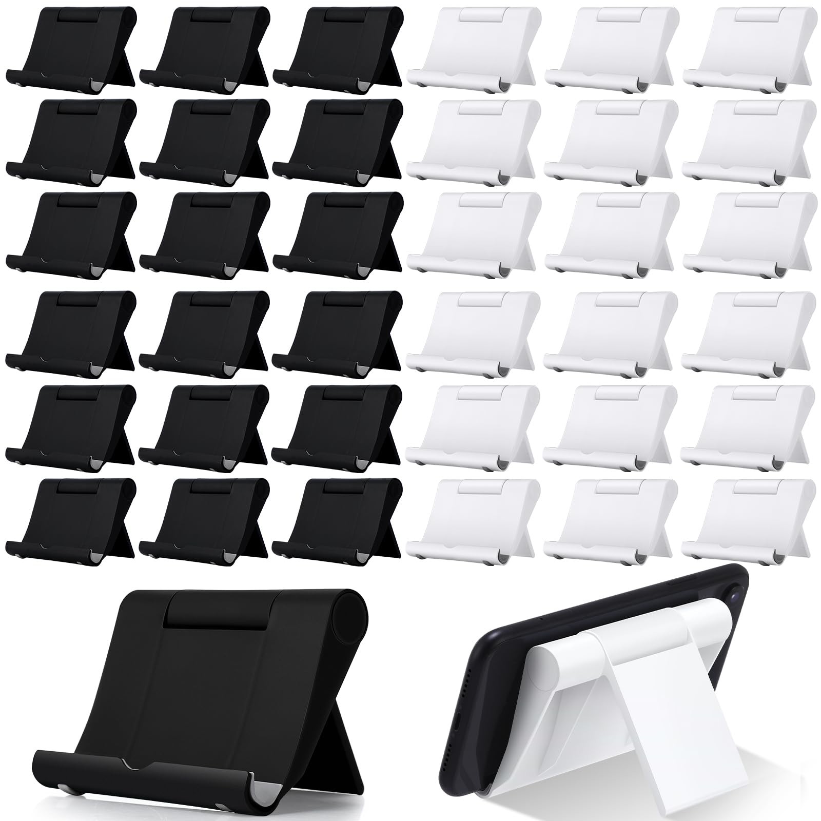 36 Pcs Cell Phone Stands Foldable Tablet Mobile Stand Adjustable Multi Angle ...