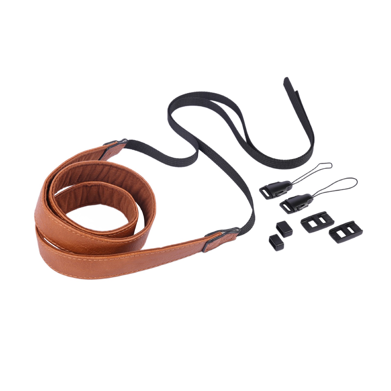 Adjustable Microfiber Leather Camera Strap for DSLR Photography Accessories