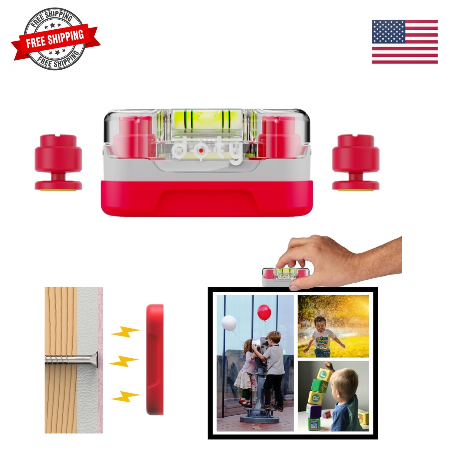 Stud Finder | Picture Hanging Tool for Simple Picture Hanging | Find Wall Stu...