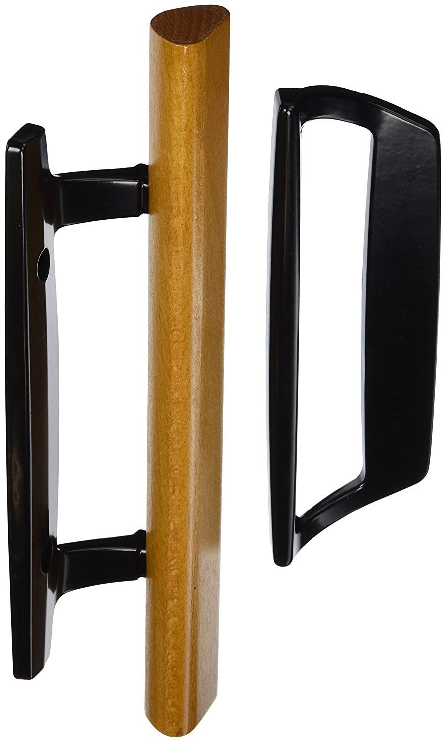 Wright Products - Mortise Sliding Patio Door Handle and 3-15/16 in, Black