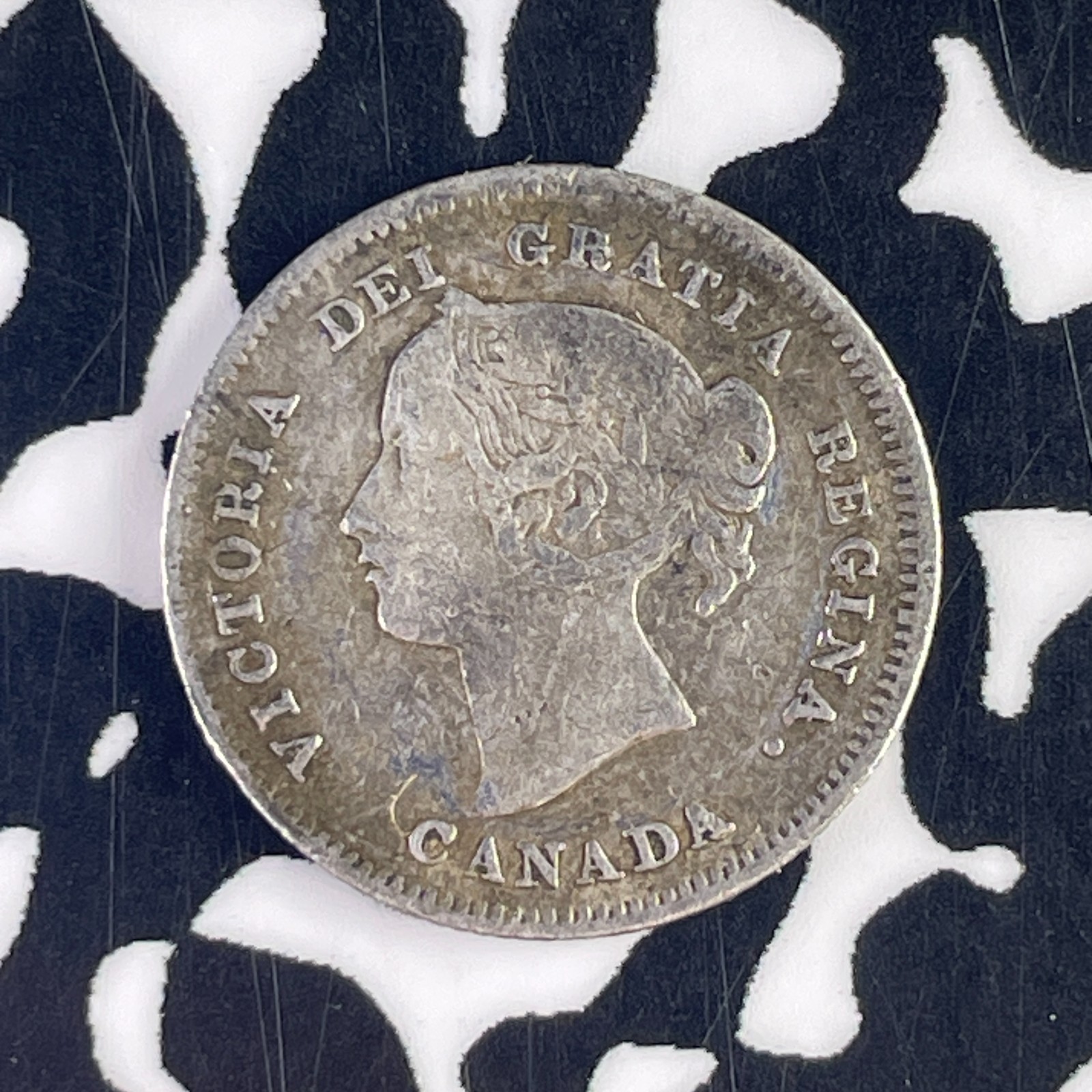 1899 Canada 5 Cents Lot#F2017 Silver!