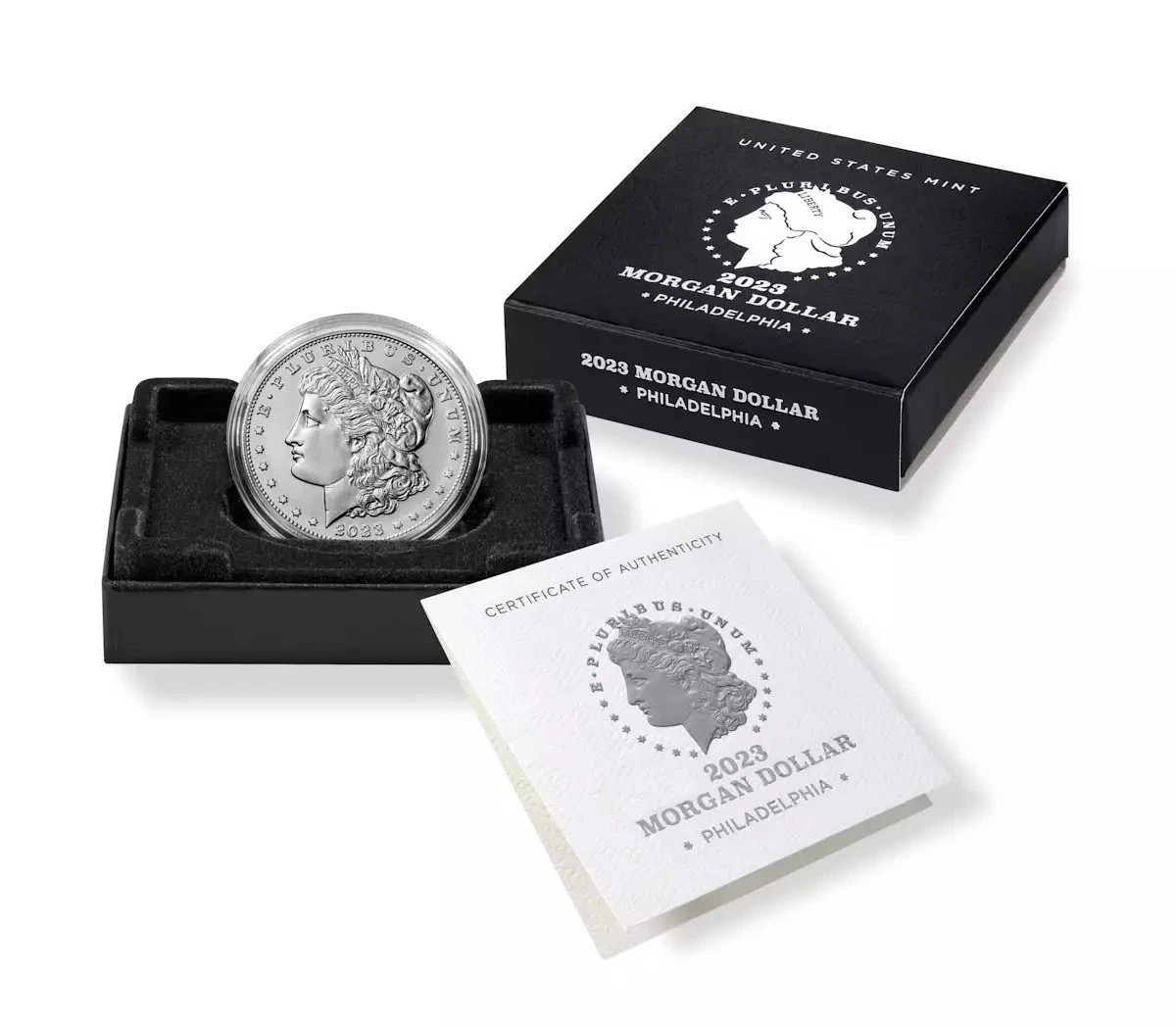 2023-(P) MORGAN SILVER DOLLAR ~ BU UNCIRCULATED ~ ALL ORIG. MINT PACKAGING 23XE!