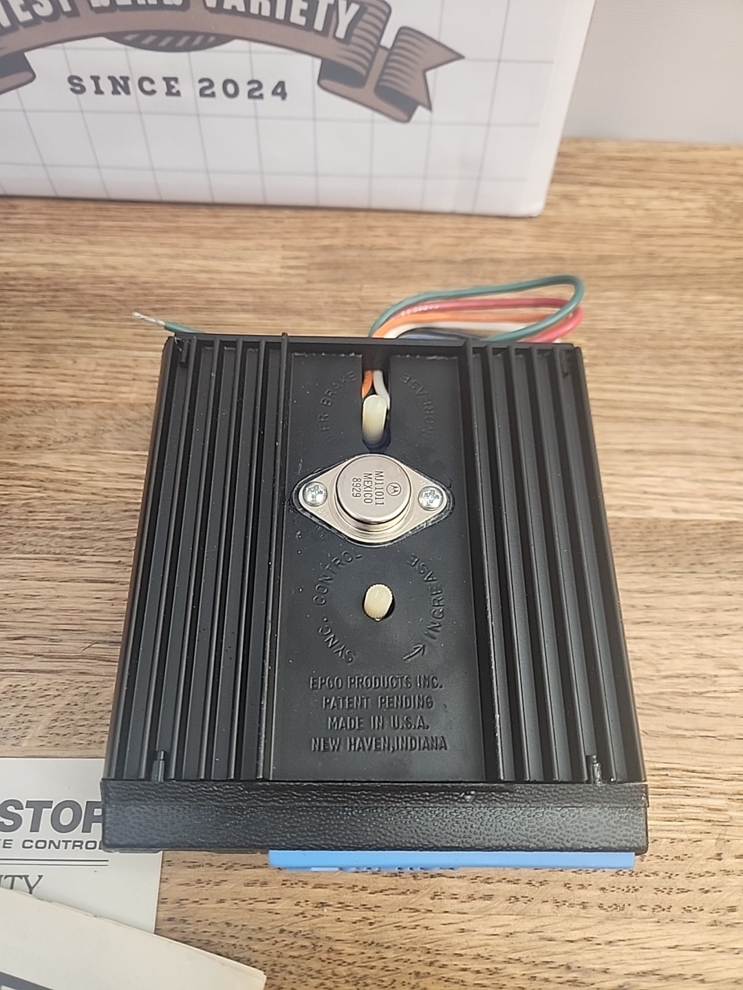NOS EPCO Electronic Solid State Trailer Brake Controller USA Marshall MI