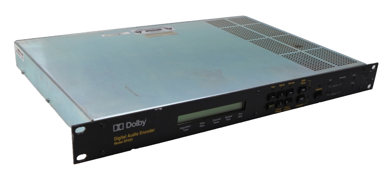 Dolby DP503 Digital Audio Encoder AC-2 Broadcast Rack Unit