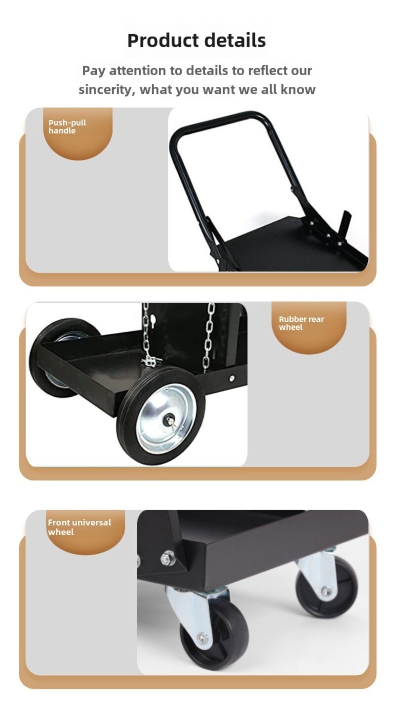 Argon Arc Welding Machine Moving Cart Two Protection Welding Machine Car