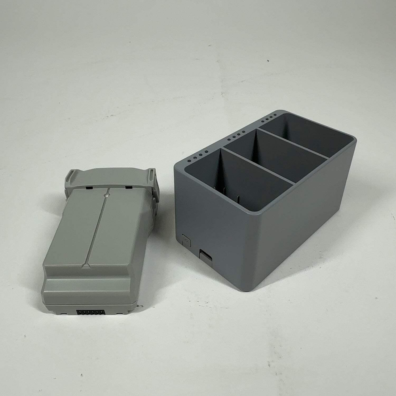 JHTC Mini 3/4 Pro Battery 2-Pack and Two-Way Three-Channel Charging Hub Compatib
