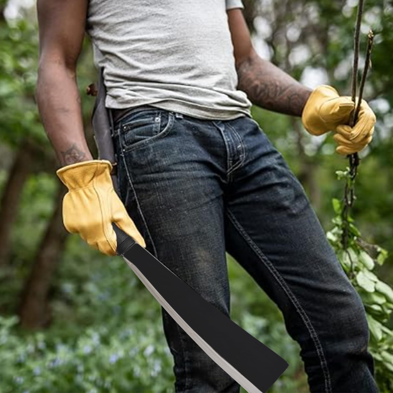 Billhook Sickle Machete for Yard Work - Trimming, Chopping & Weeding Powerhou...