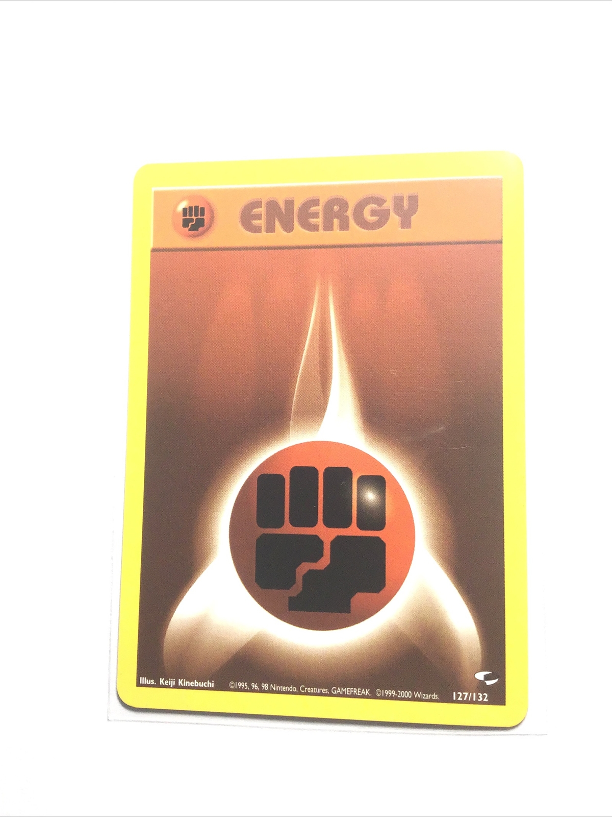 FIGHTING ENERGY - 127/132 - Gym Heroes - Pokemon Card - NM