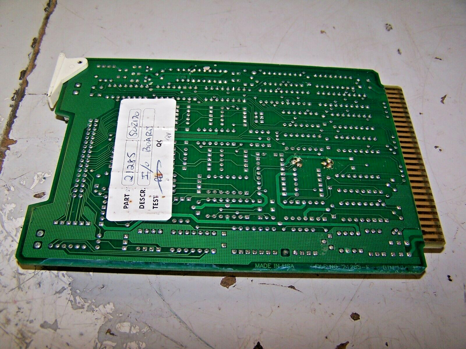 BAMBECK SYSTEMS I/O BOARD PART NO. 21285 REV E