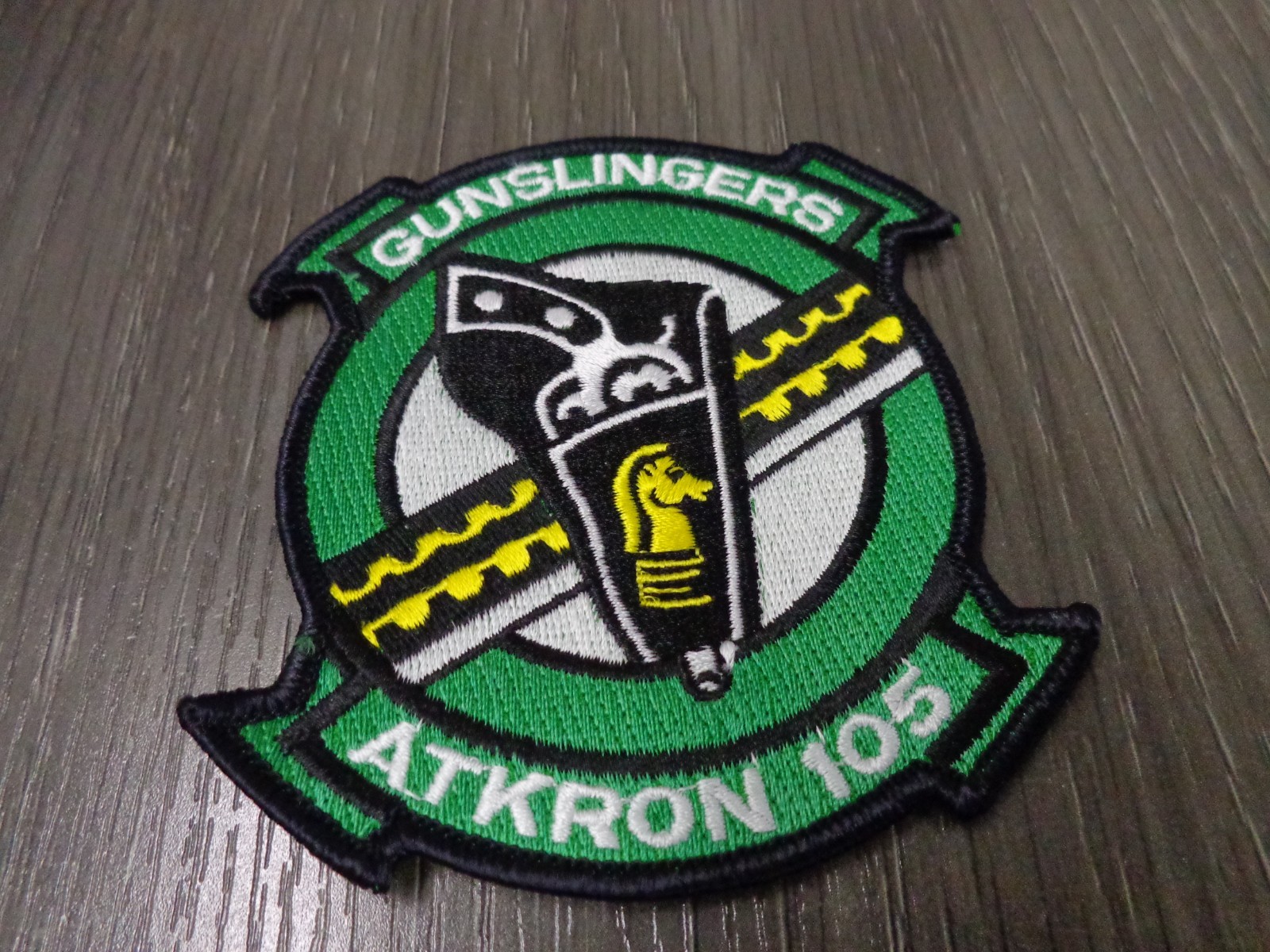 4" NAVY VA-105 GUNSLINGERS ATKRON 105 WING SQUADRON MILITARY EMBROIDERED PATCH