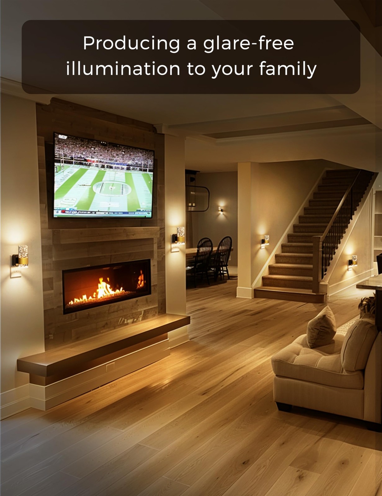 2 Pack Dimmable Night Light Dusk to Dawn Sensor Adjustable Color