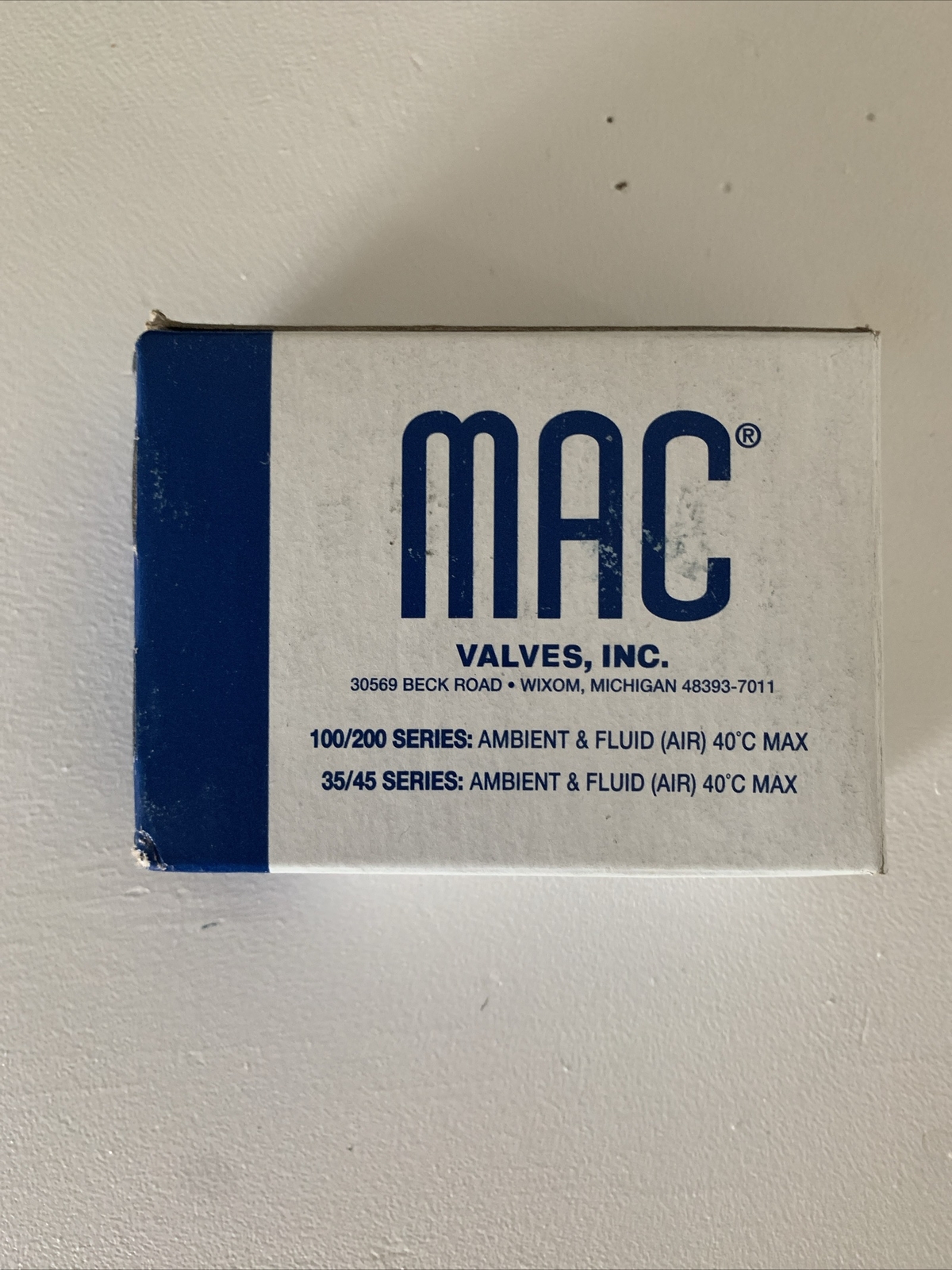 MAC valves PME-552BAAA