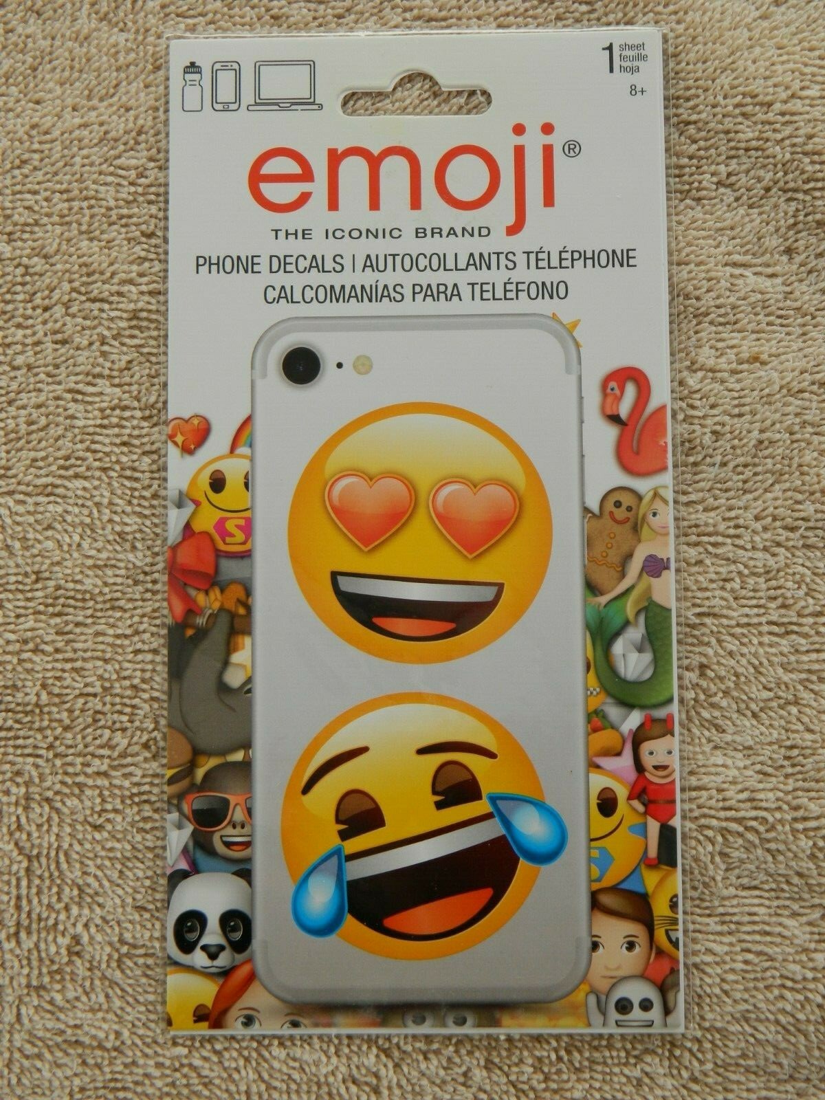 The Iconic Brand Emoji Decals for Phone, Computer, Bottle, Game System - NIP