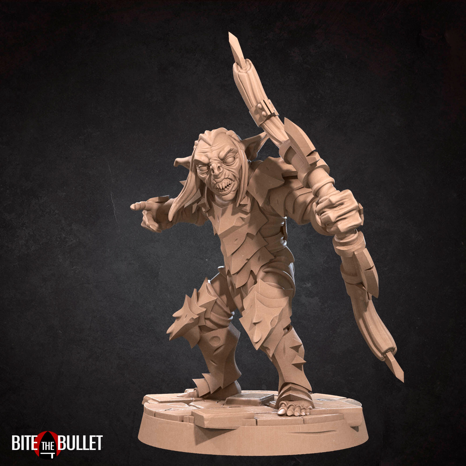 Orc / Goblin Archer A - Bite the Bullet - Dungeons and Dragons
