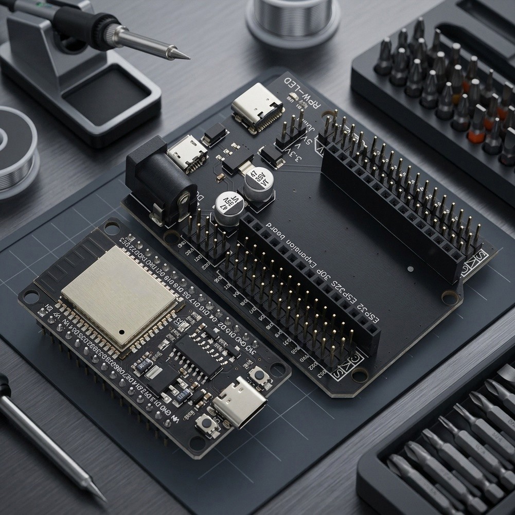 2pcs USB-C Development Board for ESP32 with WiFi Support for IoT Projects