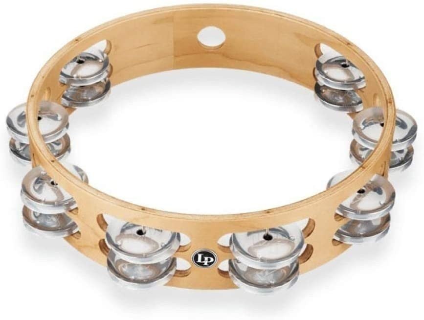 PRO 10 DOUBLE ROW TAMBOURINE-ALUMINUM