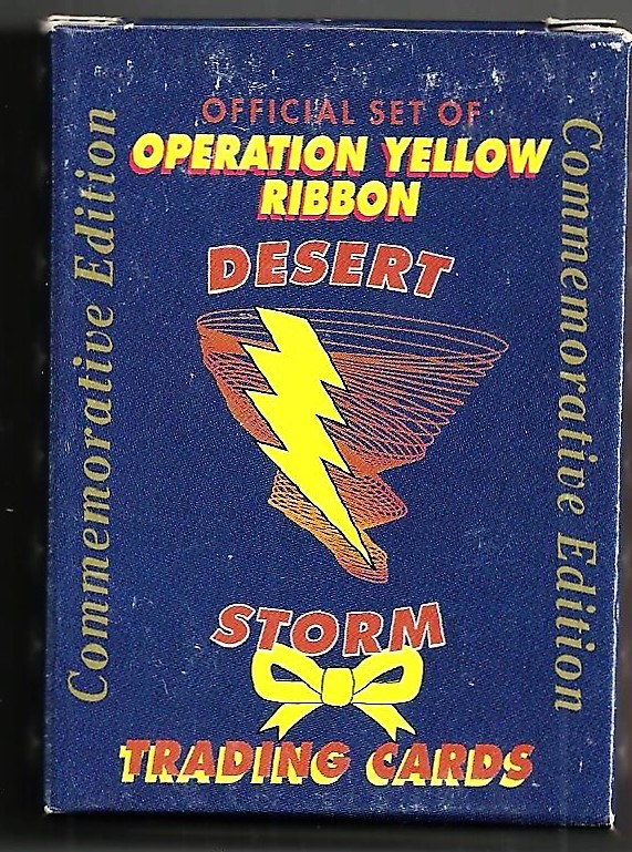 1991 Operation Yellow Ribbon Desert Storm 60-card Factory Set  Colin Powell