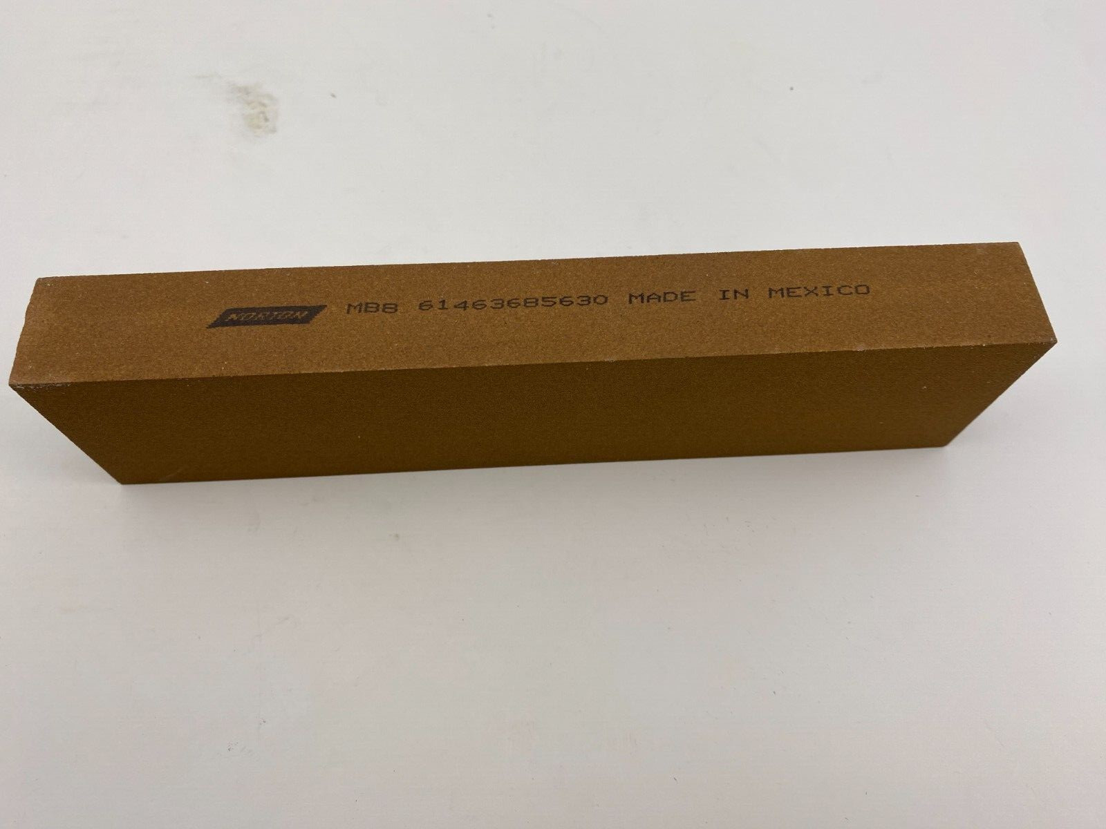 Norton 61463685630 Sharpening Stone 1"x2"x8" Aluminum Oxide
