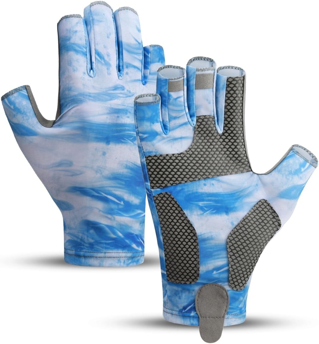 Fishing Gloves - Men & Women's UV Protect Sailing, Kayak,