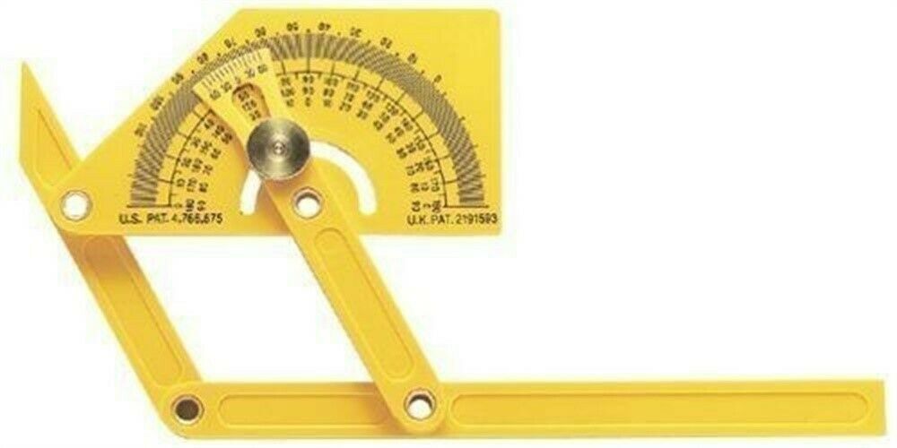 General Tools 29 Outside, Inside, and Sloped Angle Protractor W/ Articulating Ar