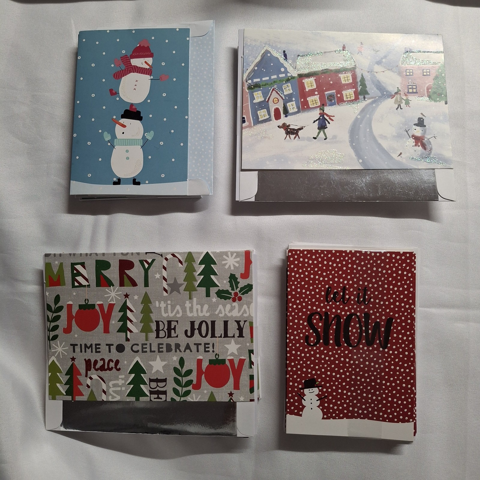 Christmas Cards with Envelopes Holiday Cards New No Box 40 Count