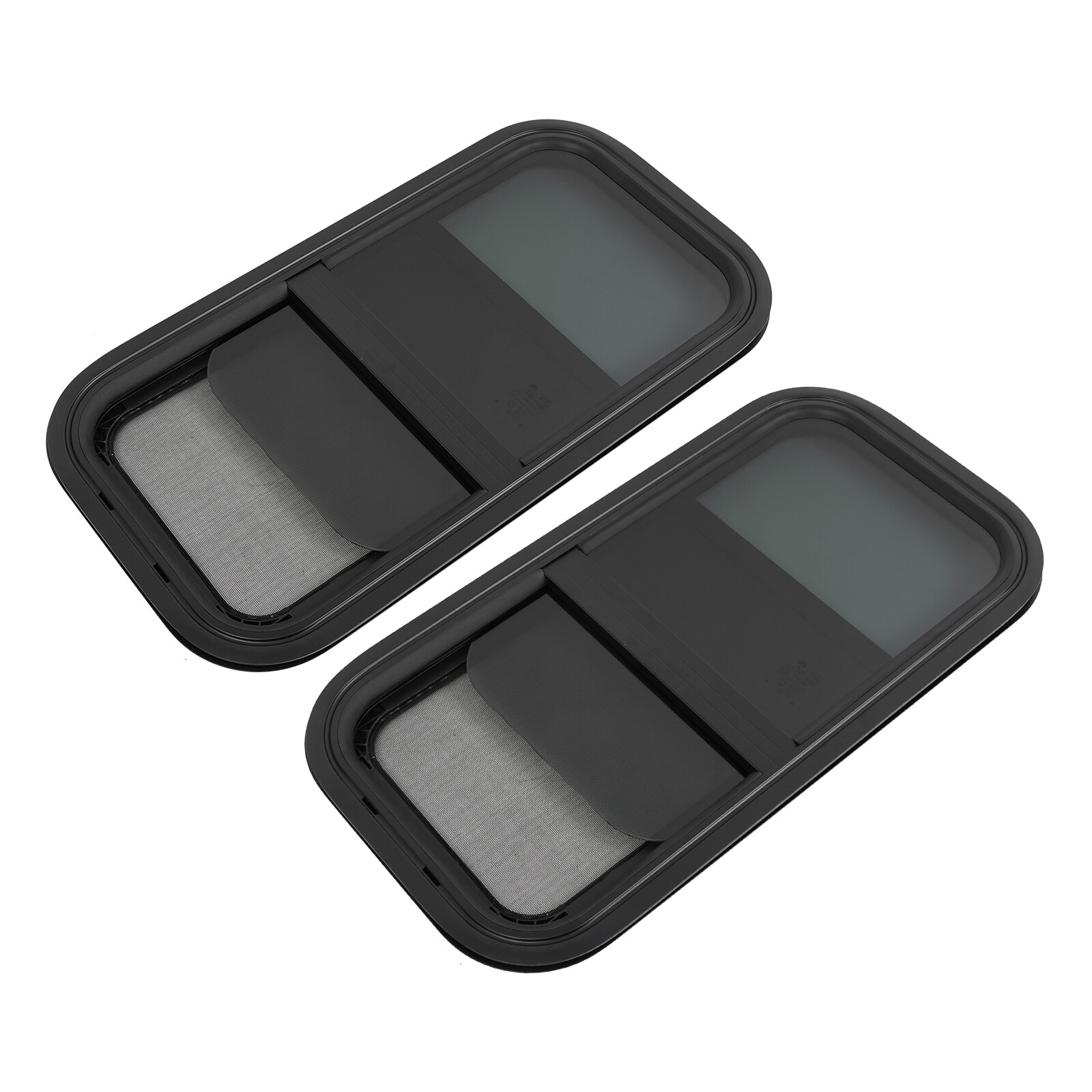 RV Window, 2 PCS RV Windows, RV Vertical Slide Window