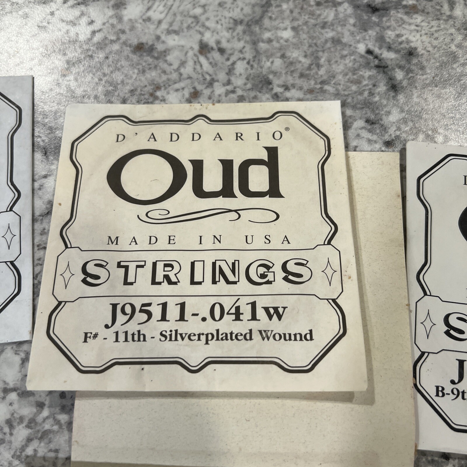 D'Addario EJ95 Oud 11-String Set