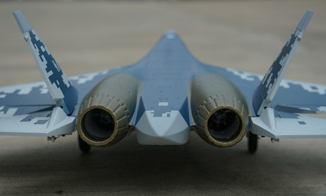 RC Twin 40mm12-Blade EDF Su-57 Felon V2 Jet PNP 700mm 4S Electric Aircraft Jet