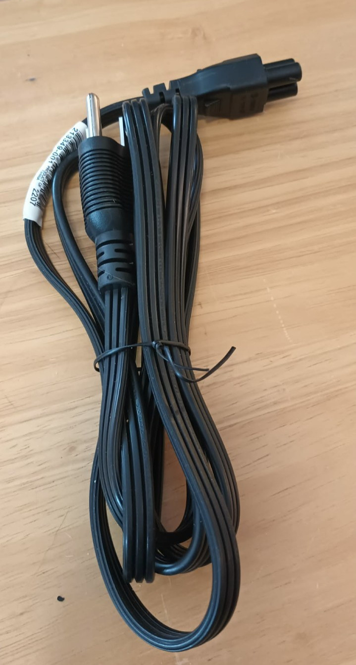 Universal AC to C5 Cloverleaf Mickey Mouse 3 Pin Power Cable Cord 125V-7A USA